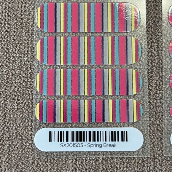 Bundle Sale 3 for $15 | Jamberry Nail Wraps (2) Half Sheets - Picture 3 of 10